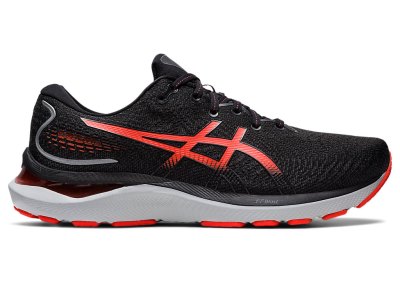 Asics Gel-cumulus 24 メンズ ランニングシューズ 黒 ピンク | JP4765-289