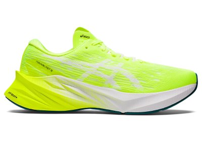 Asics Novablast 3 レディース ランニングシューズ 黄色 白 | JP6830-938