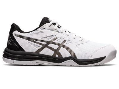 Asics Upcourt 5 メンズ バレーボールシューズ 白 黒 | JP9907-545