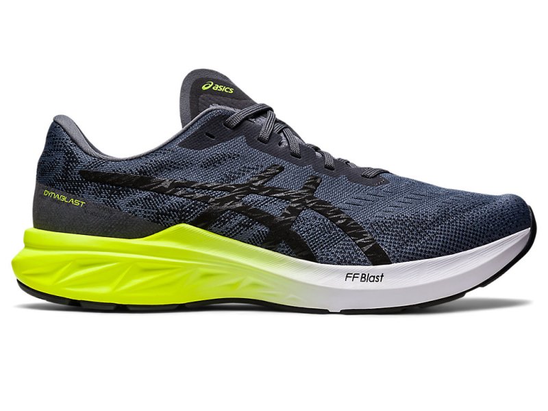 Asics Dynablast 3 メンズ ランニングシューズ グレー 黒 | JP2181-720