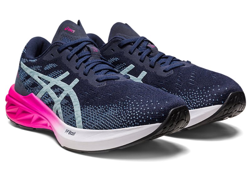 Asics Dynablast 3 レディース ランニングシューズ 黒 ライトグレー | JP0026-036