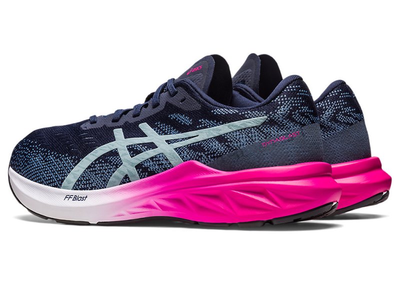 Asics Dynablast 3 レディース ランニングシューズ 黒 ライトグレー | JP0026-036
