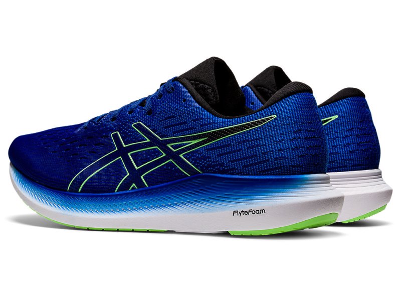 Asics Evoride 2 メンズ ランニングシューズ 青 ライト緑 | JP7012-609