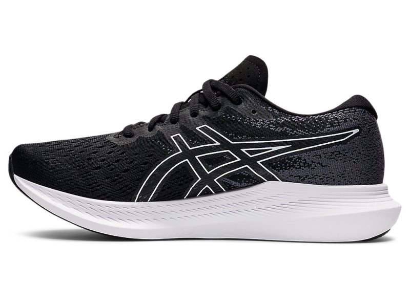 Asics Evoride 3 レディース ランニングシューズ 黒 白 | JP6885-488