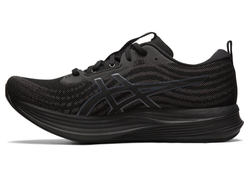 Asics Evoride Speed メンズ ランニングシューズ 黒 グレー | JP2502-073