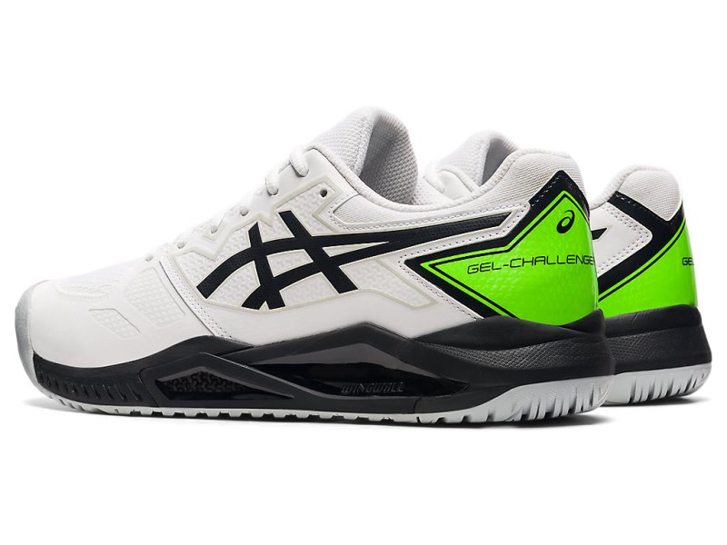 Asics Gel-challenger 13 メンズ テニスシューズ 白 緑 | JP7499-209