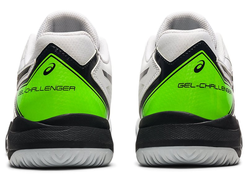 Asics Gel-challenger 13 メンズ テニスシューズ 白 緑 | JP7499-209