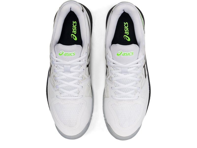 Asics Gel-challenger 13 メンズ テニスシューズ 白 緑 | JP7499-209