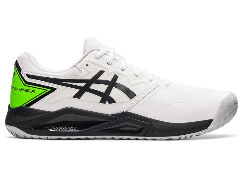 Asics Gel-challenger 13 メンズ テニスシューズ 白 緑 | JP7499-209