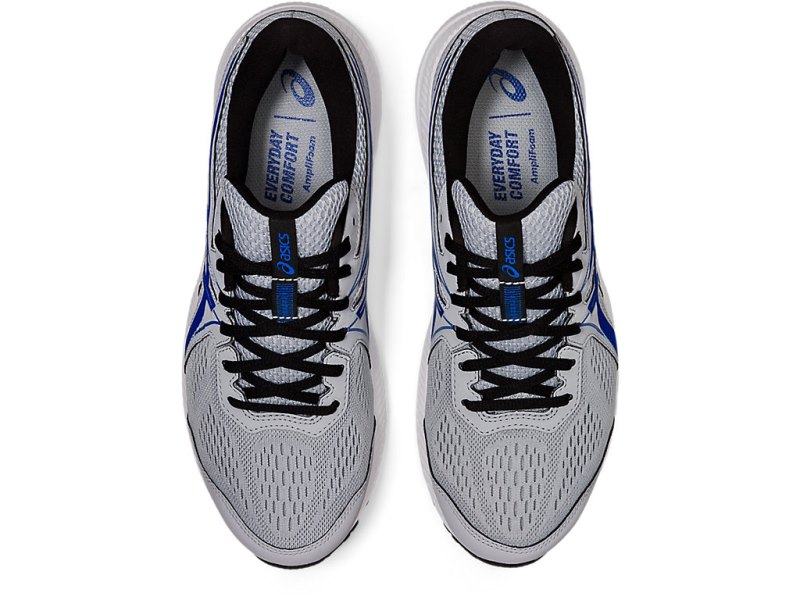 Asics Gel-contend 7 (4E) メンズ ランニングシューズ グレー 青 | JP2427-991