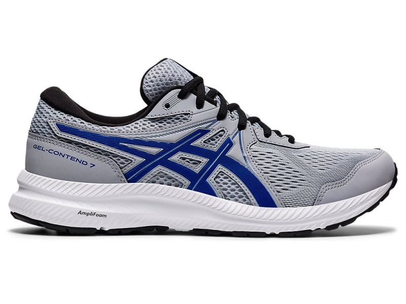 Asics Gel-contend 7 (4E) メンズ ランニングシューズ グレー 青 | JP2427-991