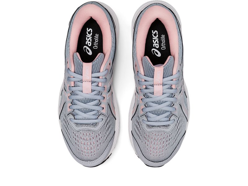 Asics Gel-contend 8 レディース ランニングシューズ グレー ピンク | JP7989-869