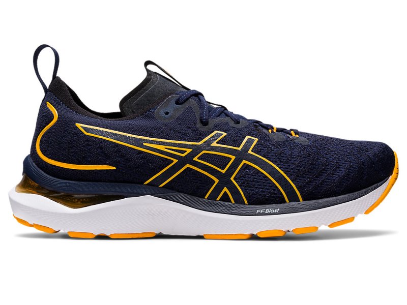 Asics Gel-cumulus 24 Mk メンズ ランニングシューズ 黒 黄色 | JP4904-836