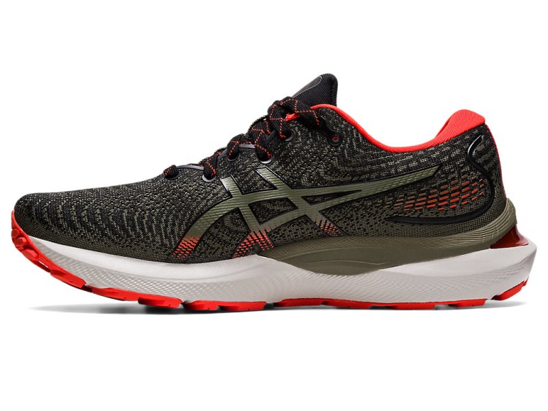 Asics Gel-cumulus 24 Tr NatuRE Bathing メンズ ランニングシューズ 赤 オリーブ | JP0088-089