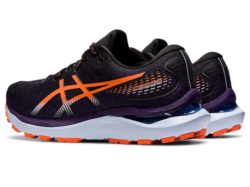 Asics Gel-cumulus 24 Tr NatuRE Bathing レディース ランニングシューズ 暗グレー オレンジ | JP8407-352