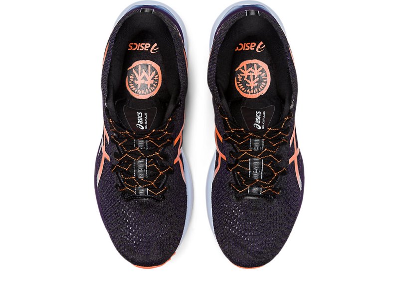 Asics Gel-cumulus 24 Tr NatuRE Bathing レディース ランニングシューズ 暗グレー オレンジ | JP8407-352