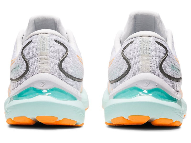 Asics Gel-cumulus 24 レディース ランニングシューズ 白 オレンジ | JP8618-721