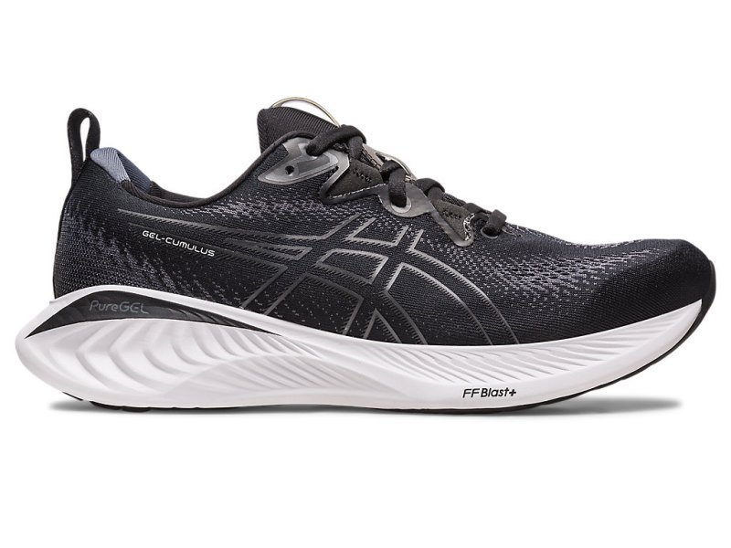 Asics Gel-cumulus 25 メンズ ランニングシューズ 黒 グレー | JP4682-868