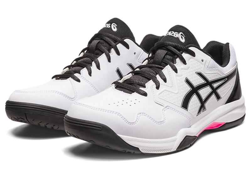 Asics Gel-dedicate 7 メンズ テニスシューズ 白 ピンク | JP8545-840