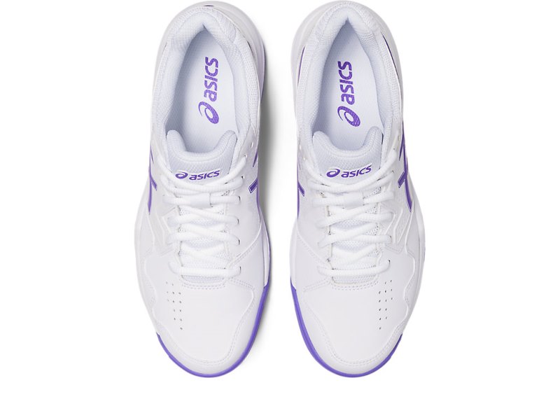 Asics Gel-dedicate 7 レディース テニスシューズ 白 紫 | JP1350-041