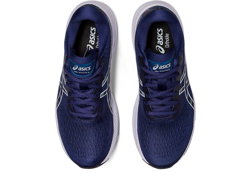 Asics Gel-eXCite 9 レディース ランニングシューズ インディゴブルー 青 青 | JP0567-086