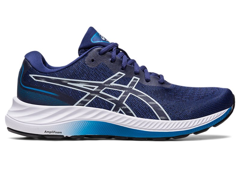 Asics Gel-eXCite 9 レディース ランニングシューズ インディゴブルー 青 青 | JP0567-086