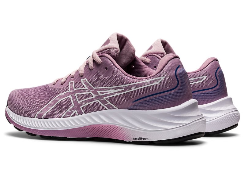 Asics Gel-eXCite 9 レディース ランニングシューズ ピンク 白 | JP1479-945