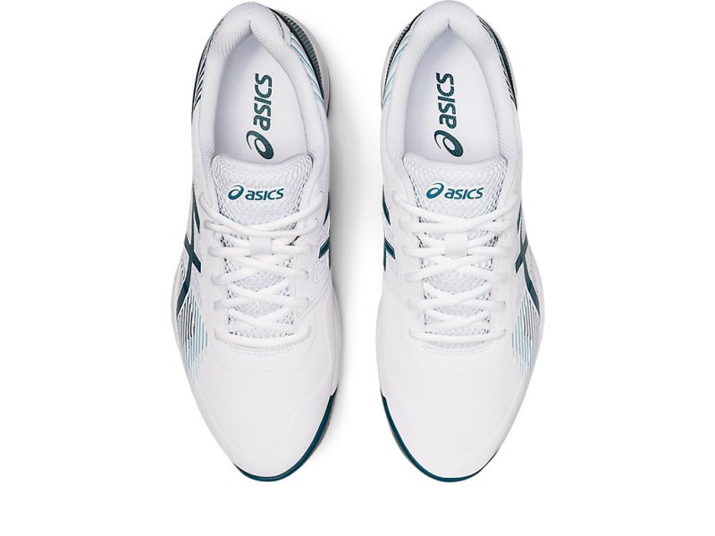Asics Gel-game 8 メンズ テニスシューズ 白 深い緑 | JP3963-548