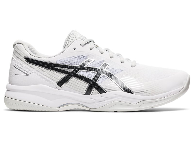 Asics Gel-game 8 メンズ テニスシューズ 白 黒 | JP6468-849