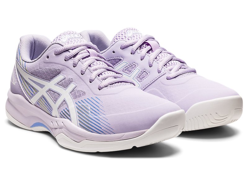 Asics Gel-game 8 レディース テニスシューズ 紫 白 | JP9820-472