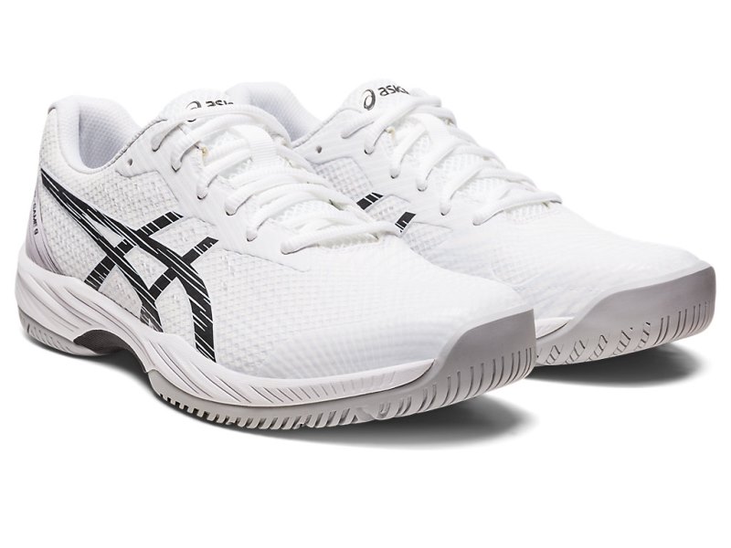 Asics Gel-game 9 メンズ テニスシューズ 白 黒 | JP5537-180