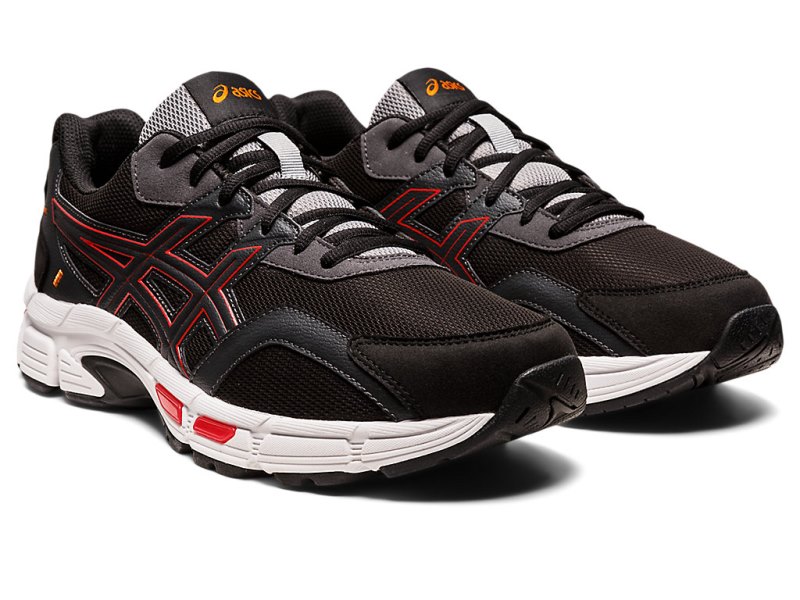 Asics Gel-jOG Mc メンズ スニーカー 黒 深いグレー | JP3394-387