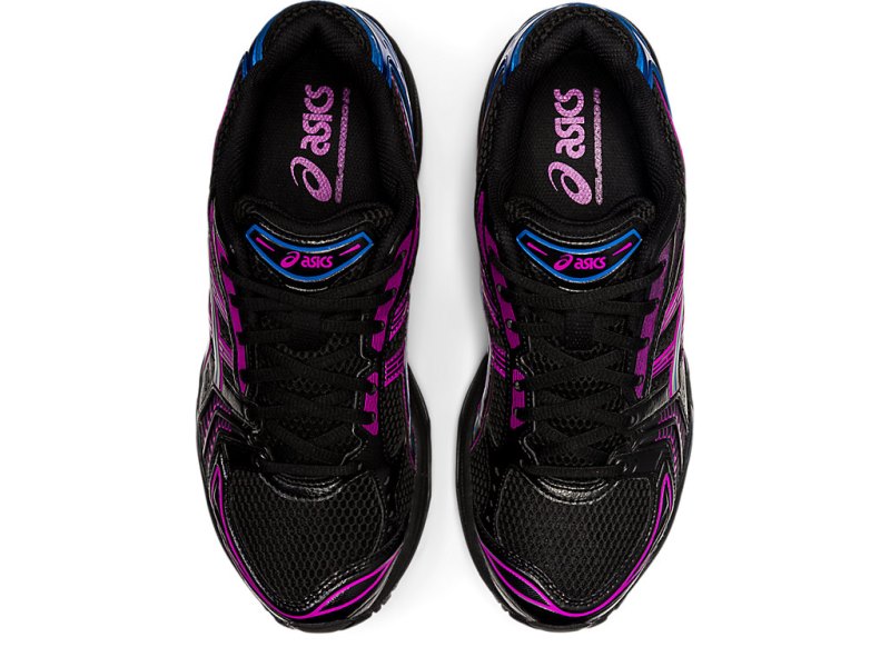 Asics Gel-kayano 14 レディース スニーカー 黒 青 | JP7741-788
