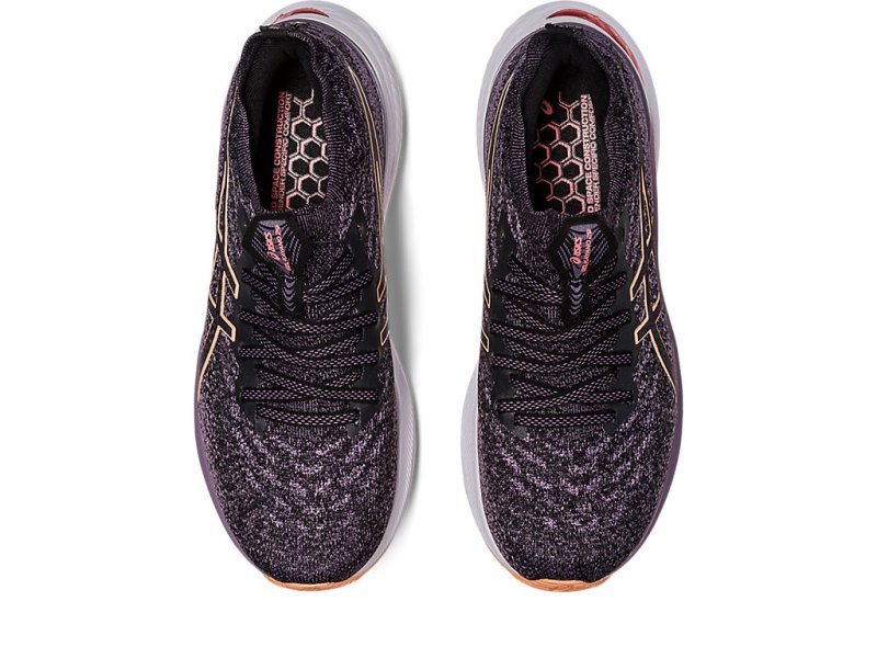 Asics Gel-kayano 29 Mk レディース ランニングシューズ 紫 黒 | JP9359-242