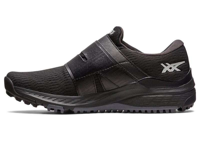 Asics Gel-kayano ACE BOA メンズ ゴルフシューズ 黒 シルバー | JP0311-288