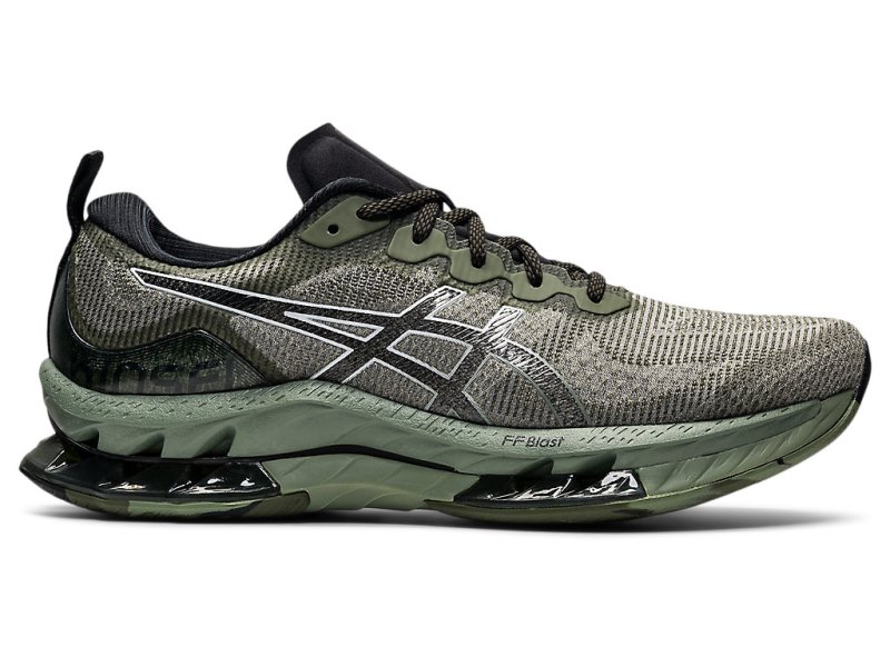 Asics Gel-kinsei Blast LE メンズ ランニングシューズ 緑 白 | JP4870-415