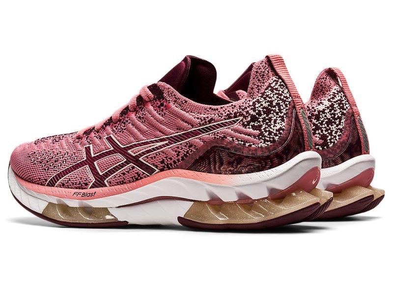 Asics Gel-kinsei Blast レディース ランニングシューズ ピンク 深い | JP3500-893