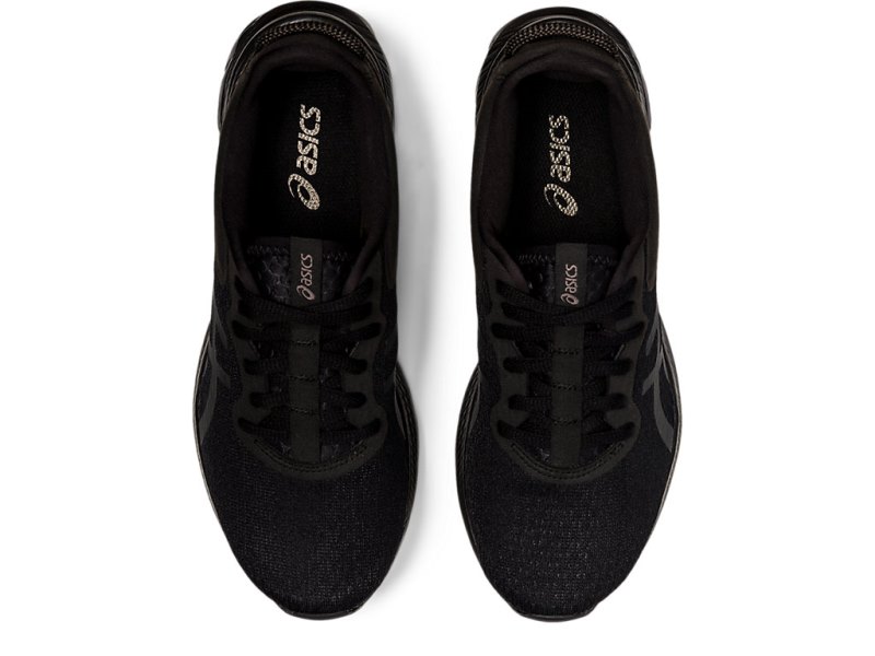 Asics Gel-kumo Lyte 2 レディース ランニングシューズ 黒 深いグレー | JP8971-609