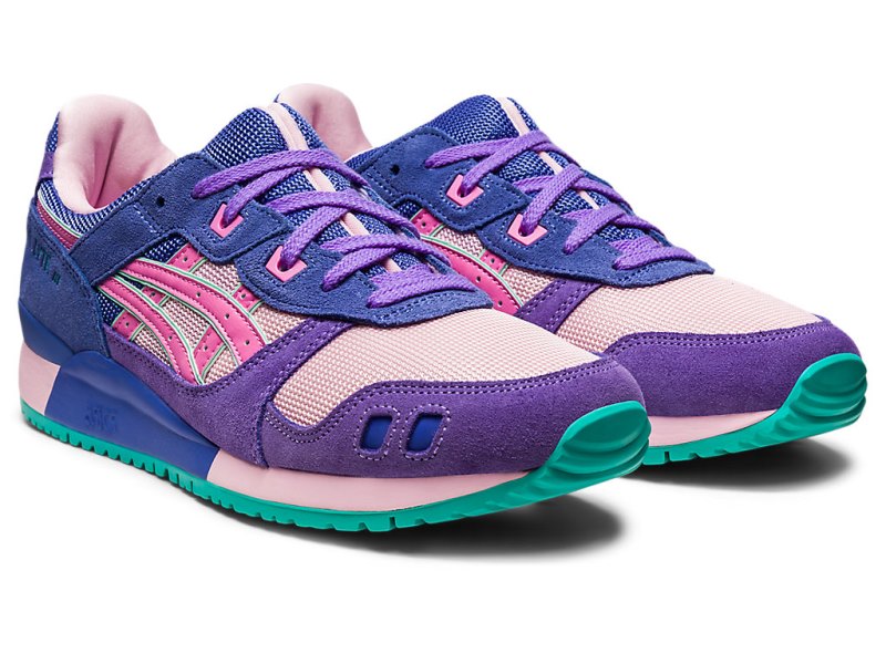 Asics Gel-lyte III OG メンズ スニーカー ピンク 深いピンク | JP5027-739