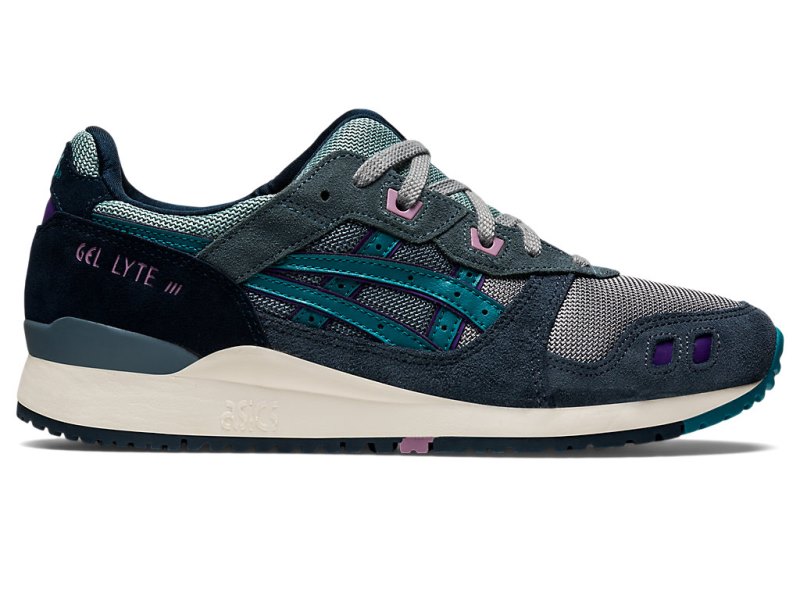 Asics Gel-lyte III OG メンズ スニーカー 暗グレー 緑 | JP3835-587