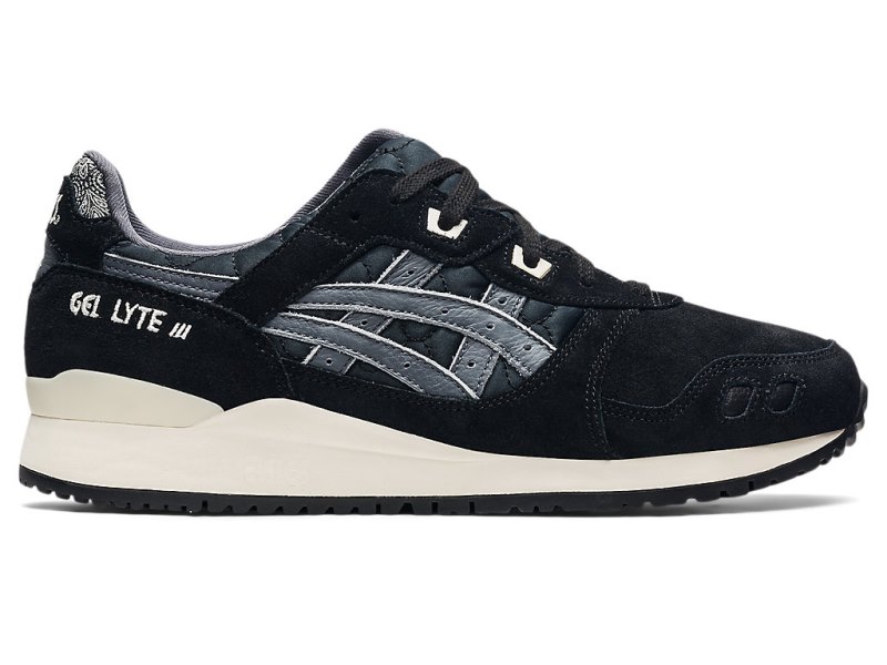 Asics Gel-lyte III OG メンズ スニーカー 黒 Weiß | JP6643-824