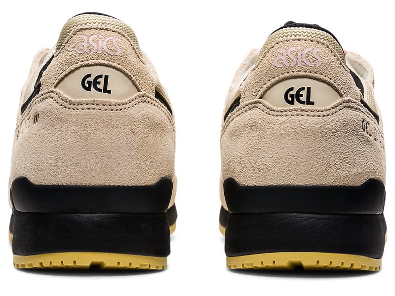 Asics Gel-lyte III OG レディース スニーカー ベージュ 黒 | JP8119-072