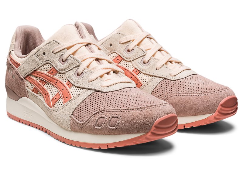 Asics Gel-lyte III OG レディース スニーカー ライトコーラル 色 コーラル 色 | JP3094-004