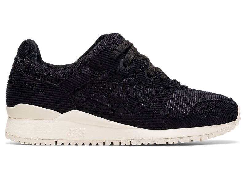 Asics Gel-lyte III OG レディース スニーカー 黒 黒 | JP3095-040