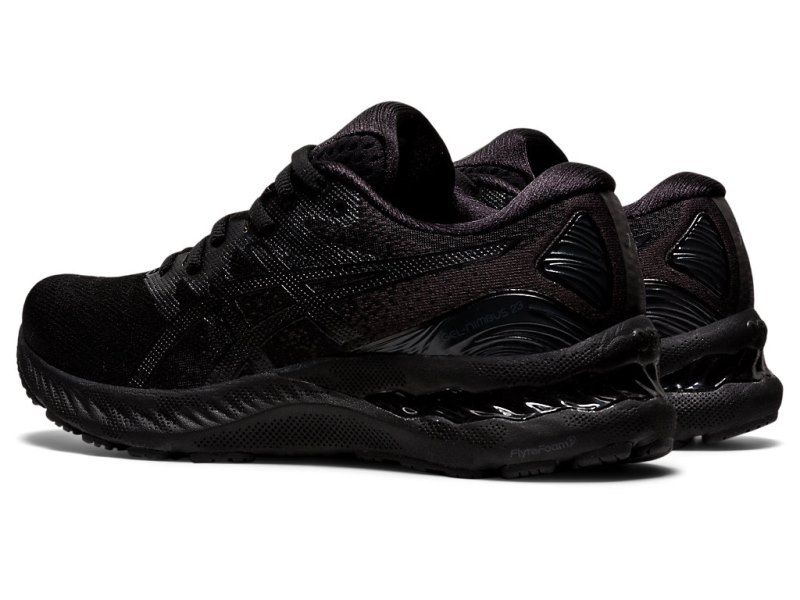 Asics Gel-nimbus 23 レディース ランニングシューズ 黒 黒 | JP4945-330
