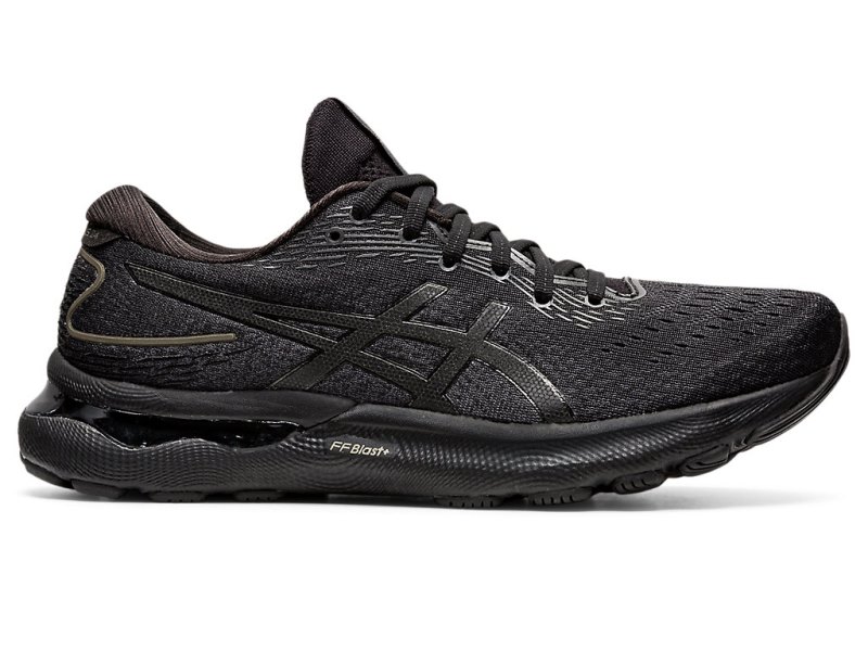 Asics Gel-nimbus 24 メンズ ランニングシューズ 黒 黒 | JP4435-145