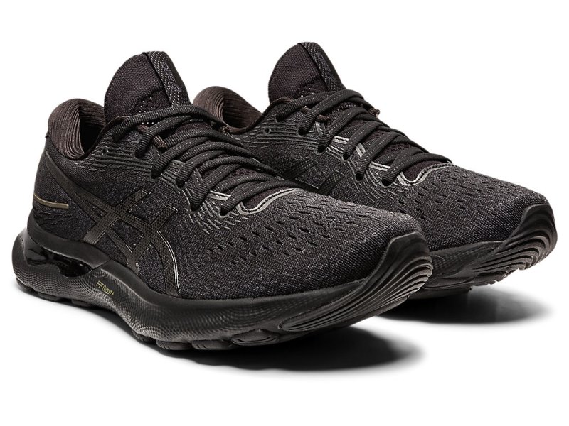 Asics Gel-nimbus 24 メンズ ランニングシューズ 黒 黒 | JP9551-227