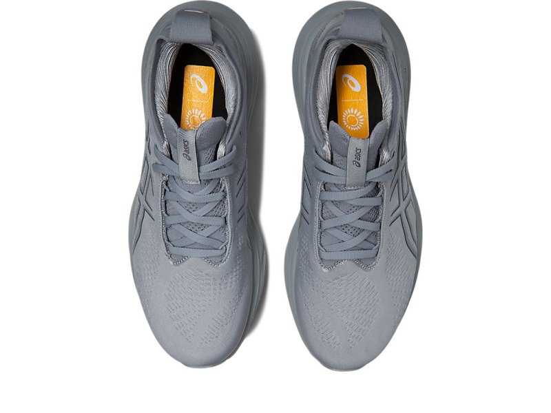 Asics Gel-nimbus 25 メンズ ランニングシューズ グレー グレー | JP0360-536