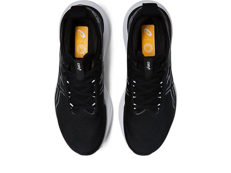 Asics Gel-nimbus 25 メンズ ランニングシューズ 黒 シルバー | JP7994-152
