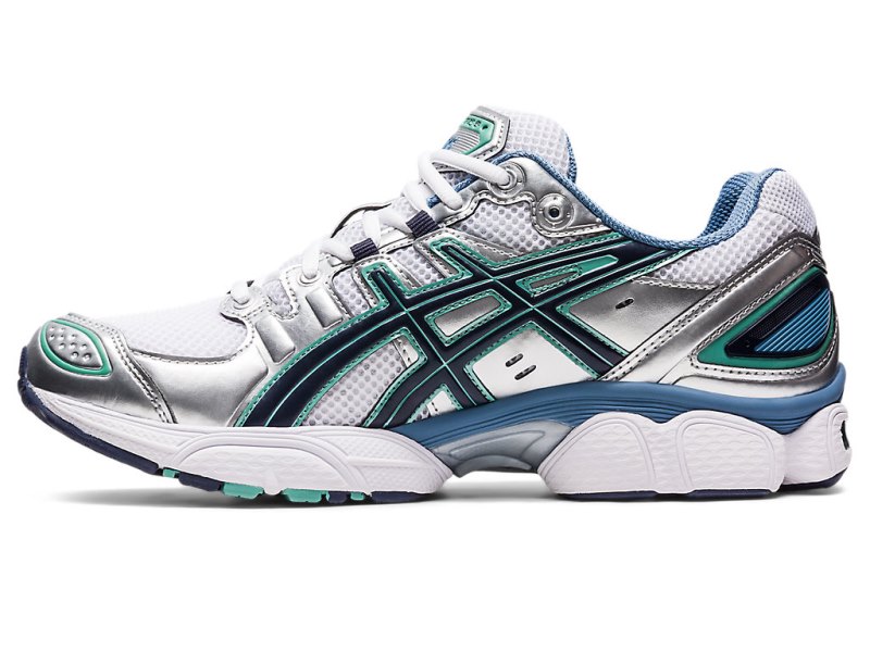 Asics Gel-nimbus 9 メンズ スニーカー 白 シルバー | JP3808-592